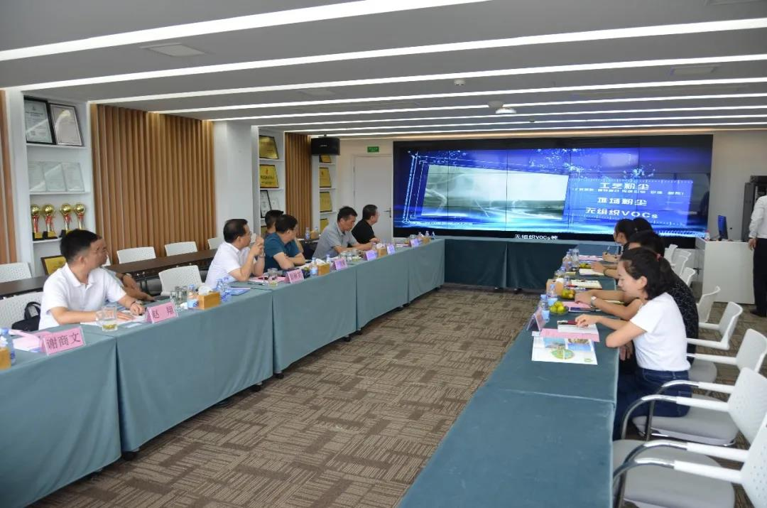 寧夏自治區(qū)工商聯(lián)主席何曉勇一行來(lái)到九九環(huán)?？疾熘笇?dǎo)